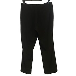 Tahari Womens Black Zipper Pockets Dress Career Pants Size 14